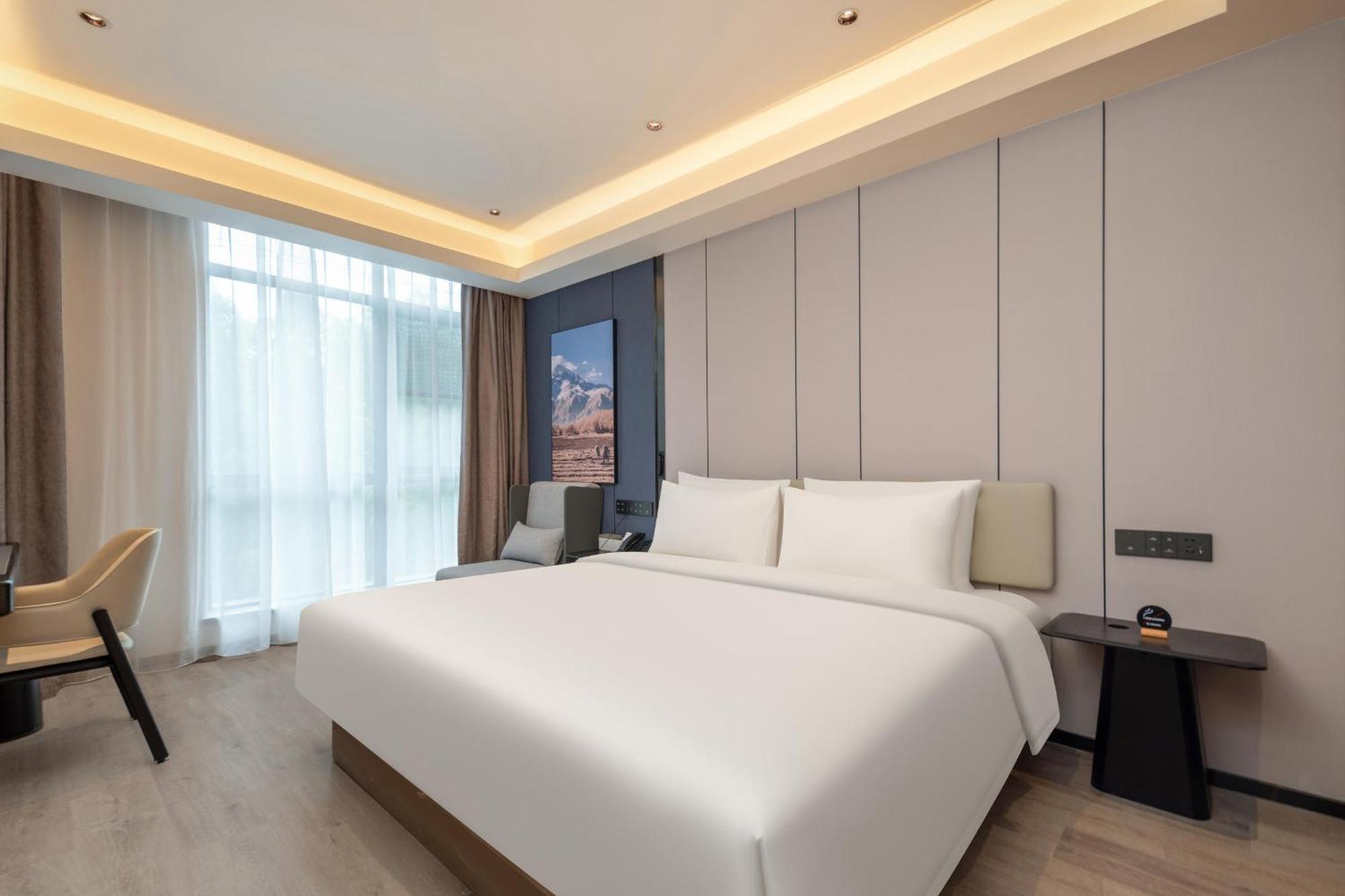 Atour Hotel Shanghai Hongqiao Xinzhuang Business District Exterior foto